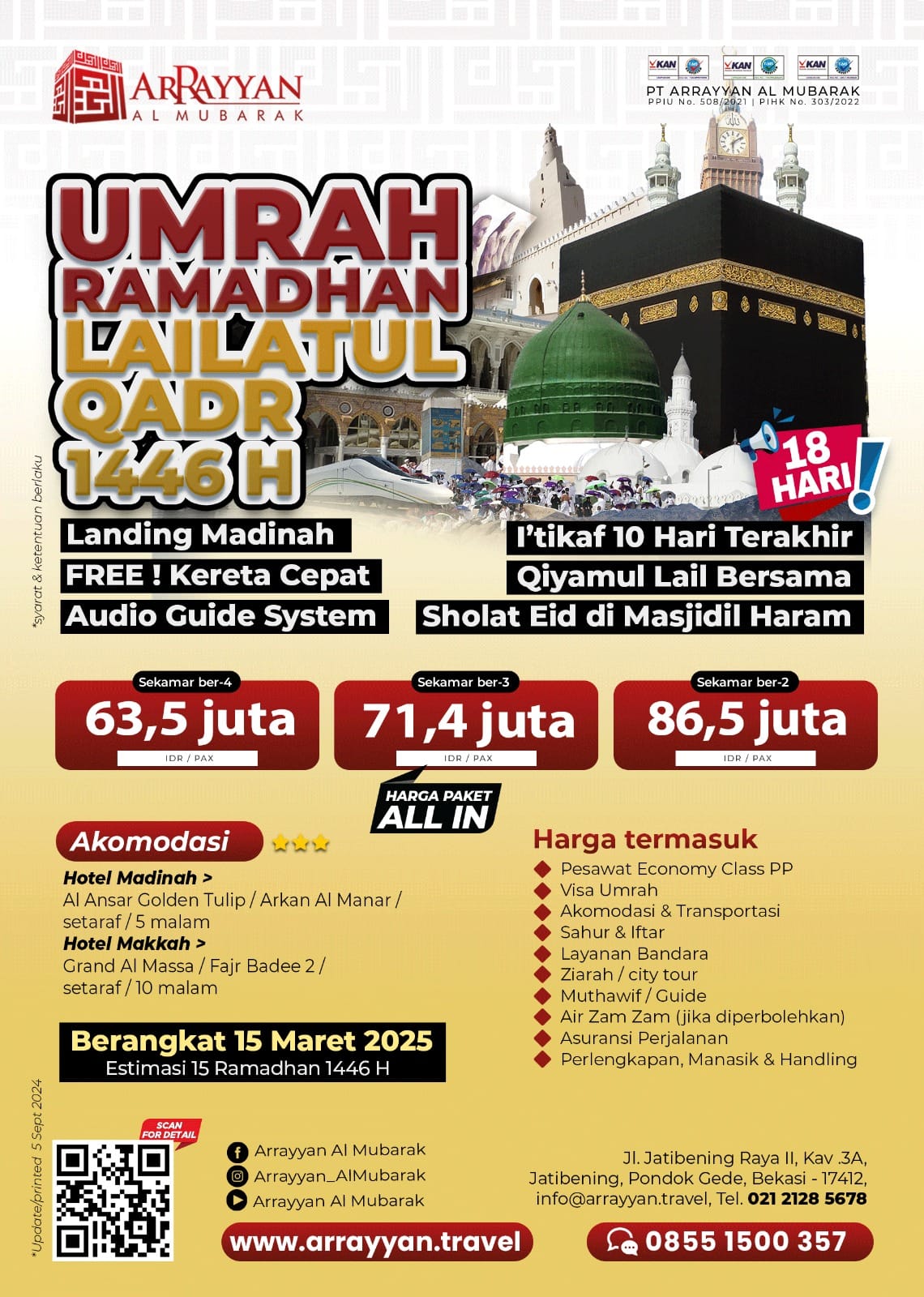 Umrah Ramadhan Lailatul Qadr