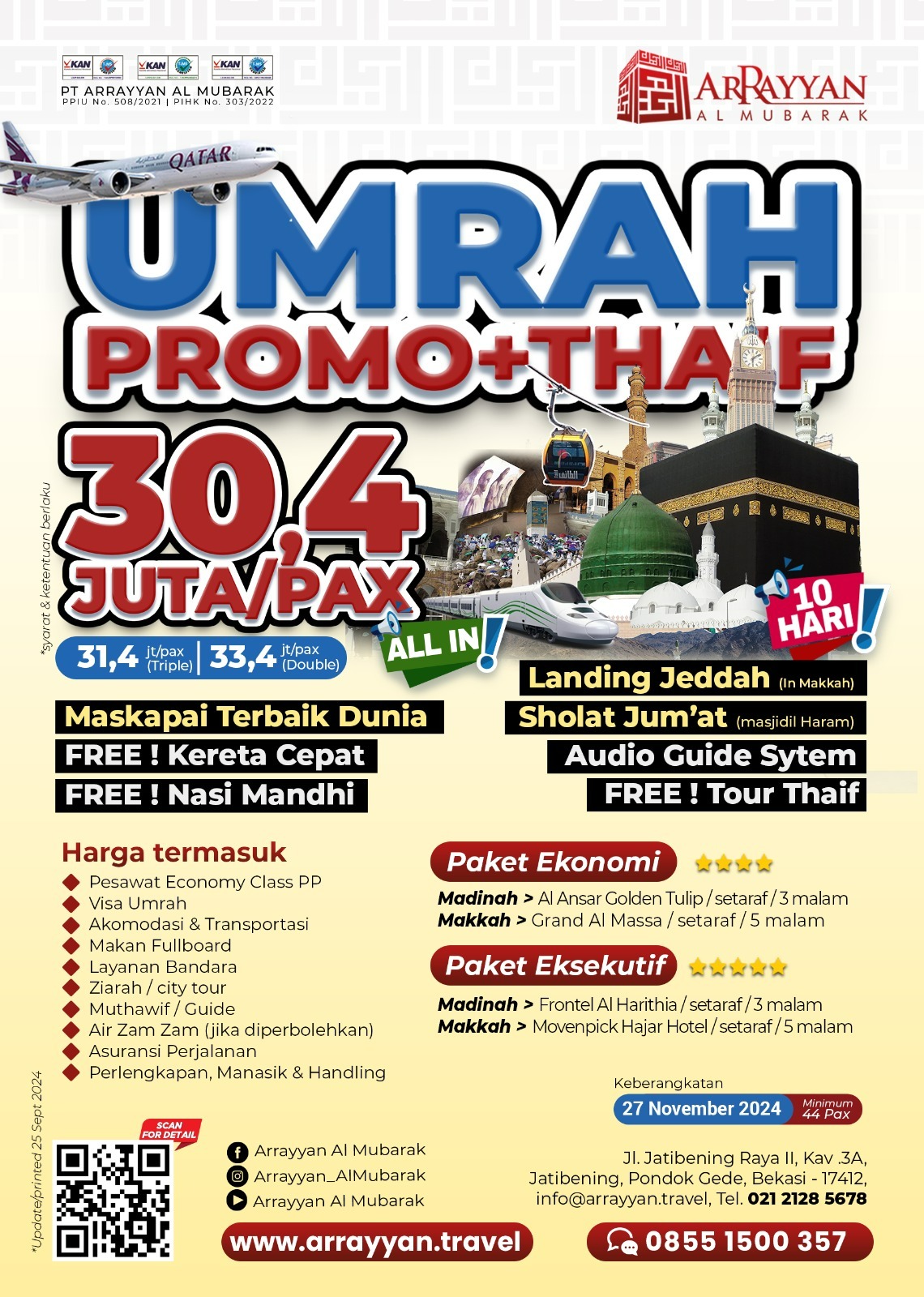 Umrah Reguler by Qatar Airways